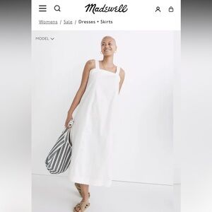 Madewell White Dress Size S